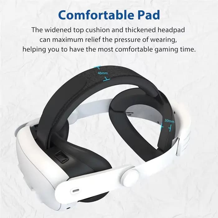 -ABDH – accessoires de sangle de tête compatibles avec Quest 3 DOBEWINGDELOU, accessoires de remplac