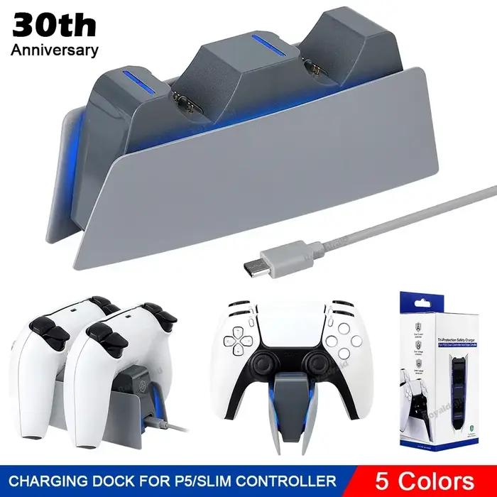Station de chargement pour contrôleur PS5, 5 couleurs, double Station de charge rapide pour contrôle