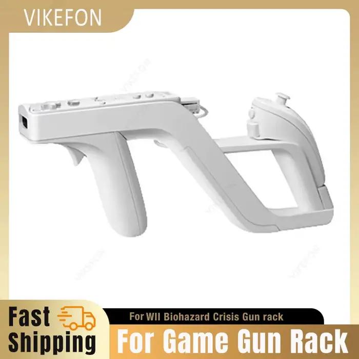 VIKEFON nouveau 1 pièces détachable pour Wii Zapper pistolet pour télécommande accessoires de jeu je