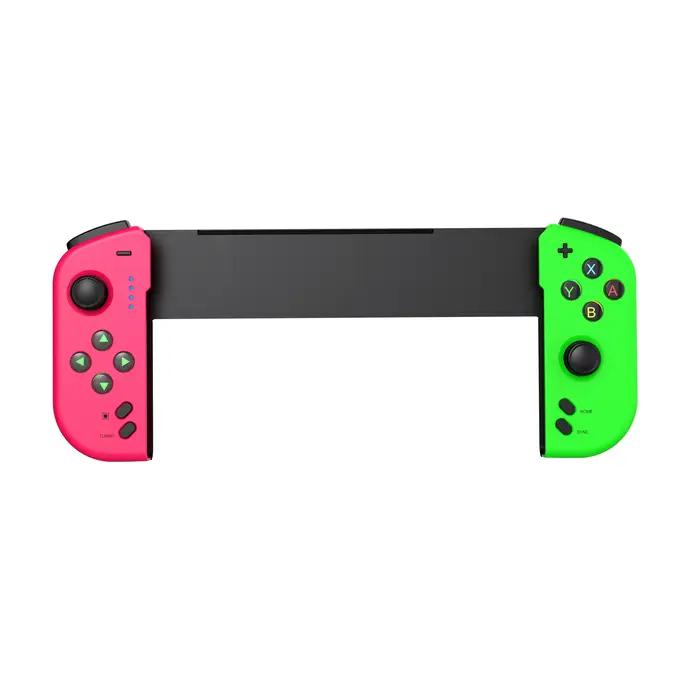 Manette sans fil 7046 pour Switch&OLED avec contrôle de mouvement gyroscopique 6 axes, double vibrat