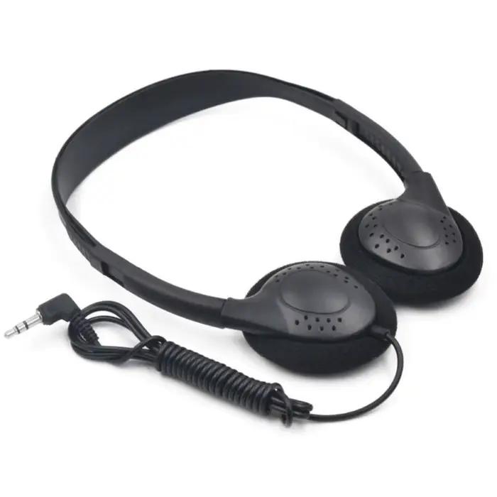 3.5mm filaire ordinateur casque sans Microphone casque de jeu suppression du bruit sport MP3 écouteu