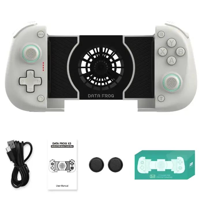 DATA FROG X3 contrôleur sans fil pour contrôleur de jeu Android pour Samsung Galaxy pour PUBG Mobile