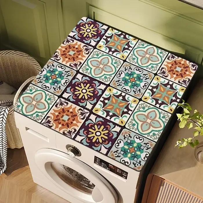 Tapis de cuisine, tapis de vidange de cuisine, Machine à laver, anti-poussière, salle de bain, couve