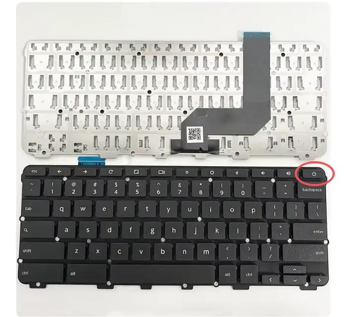 Clavier d'ordinateur portable US pour Lenovo N23 Yoga ZA26 Flex 11 Chromebook ZA27