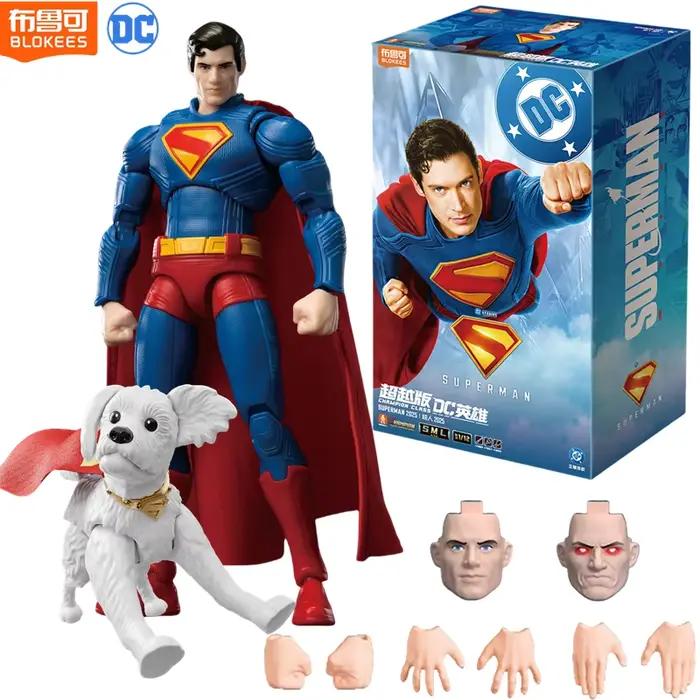 BLOKEES DC Superman Clark Kent David Packard Batman Nightwing Corenswet Comics Action Figure Collect