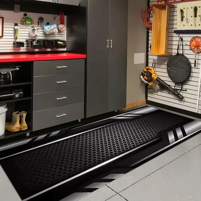 Tapis de garage pour moto VIKAMA, antidérapant, anti-huile, tapis d'atelier de réparation automobile