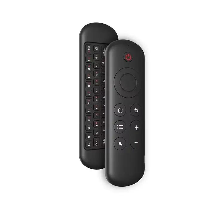 2.4GHz sans fil M5 Air Mouse BT 5.2 Mini clavier rétro-éclairé télécommande IR apprentissage télécom