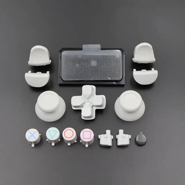 Pour PS4 Pro Slim JDS-040 JDM-040 contrôleur jeu complet boutons manettes capuchon tactile d-pad R1