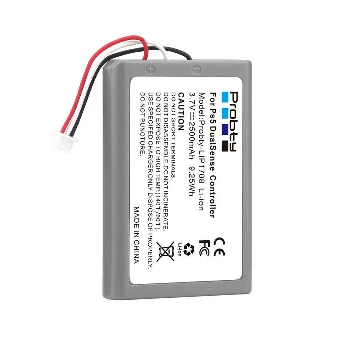 Batterie LIP1708 2500mAh pour contrôleur Sony PS5, Lithium intégré Rechargeable pour batterie de con