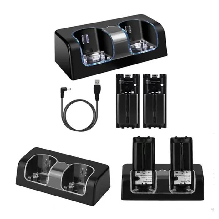Chargeur de batterie pour manette Nintendo Wii U, station d'accueil, accessoires de charge, support