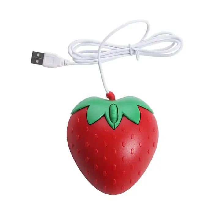 Souris filaire ergonomique créative et mignonne 800 DPI, périphériques informatiques, souris optique