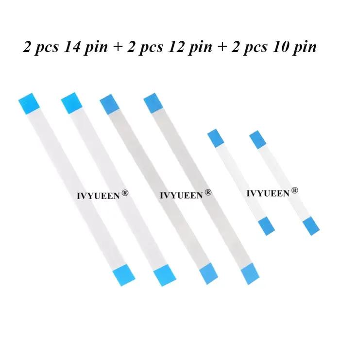 6 pièces pour Dualshock 4 PS4 PRO contrôleur mince 12 14 broches carte de charge câble de commutateu