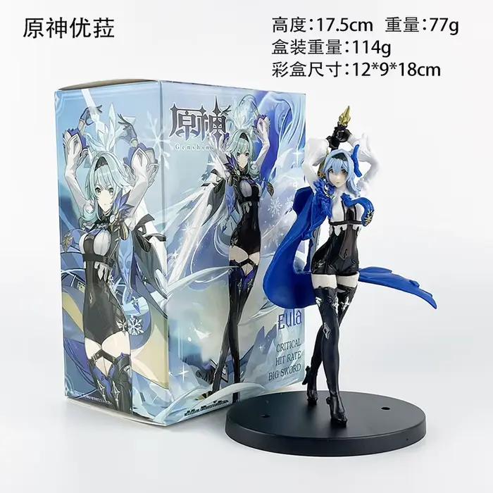 Figurines de personnage Genshin Impact : Série de figurines d'action mignonnes, modèles de décoratio