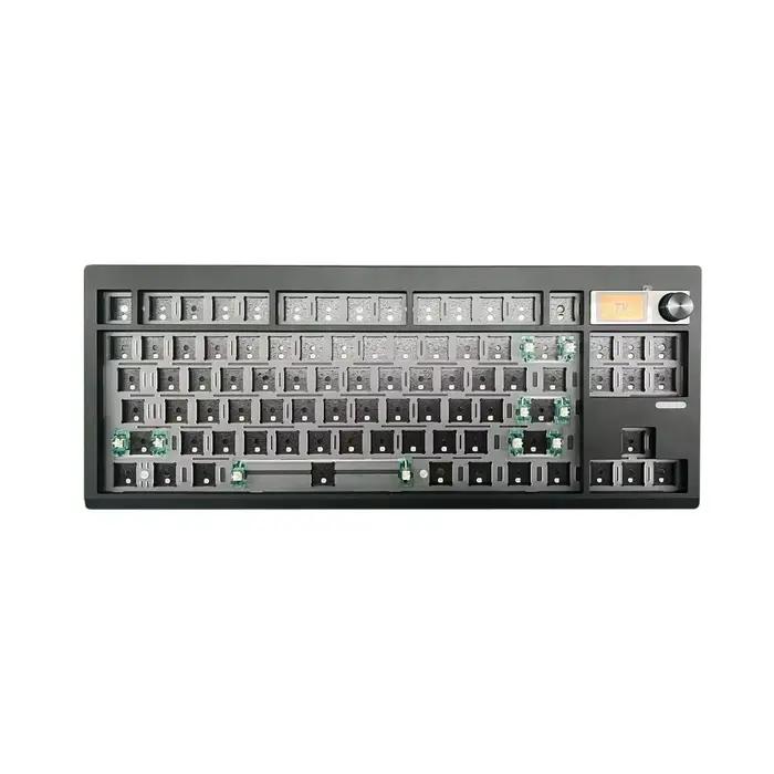 Kit de clavier mécanique GMK87 avec écran d'affichage, rétro4.2 RVB, structure de joint, jeu, échang