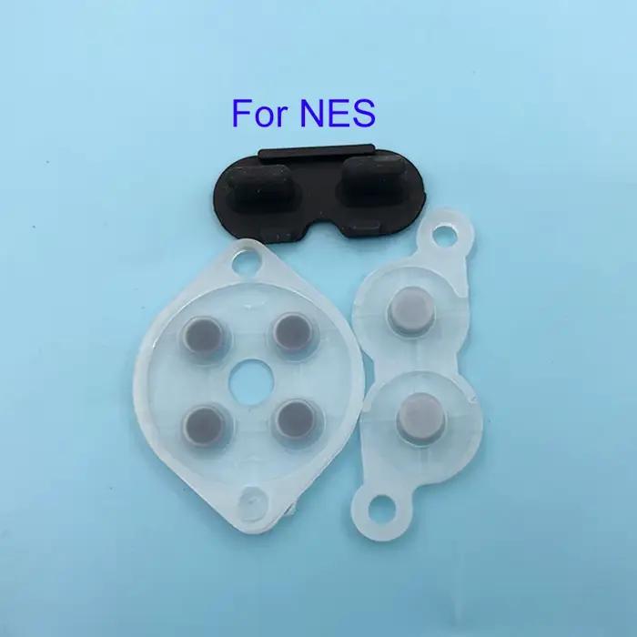 Pièces de rechange en caoutchouc pour contrôleur PC NES FC Joy Pad, bouton en caoutchouc conducteur