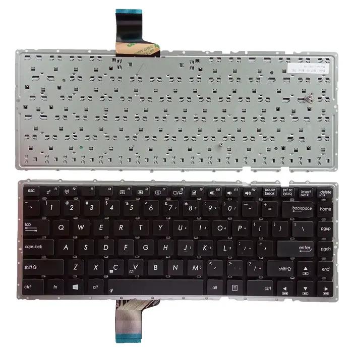 Clavier d'ordinateur portable américain pour ASUS K401L A401K 401LB5200 K401L K401LB A400U, sans poi