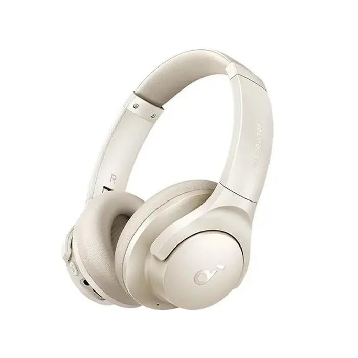 Casque sans fil Bluetooth supra-auriculaire Soundcore Q20i avec annulation active du bruit hybride,