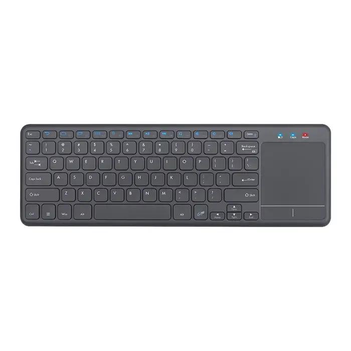 Clavier sans fil TrackSub intégré, durable et léger, 2.4G, 78 touches, ordinateur portable, ordinate