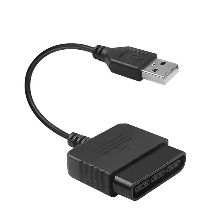 1 PC pour Sony PS2 PlayStation Dualshock2 Joypad GamePad vers PS3 PC USB contrôleur convertisseur câ