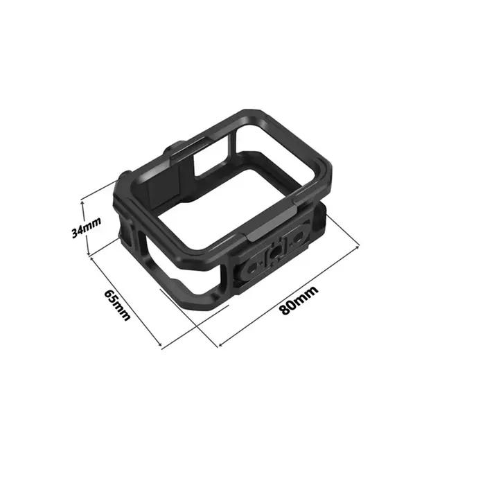 Pour GoPro Hero 13 12 accessoires cadre en aluminium boîtier alliage protecteur coque Cage adaptateu