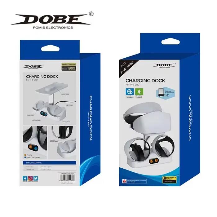 Base de Station de Charge pour contrôleur PSVR2, présentoir de casque VR, Charge à double poignée po