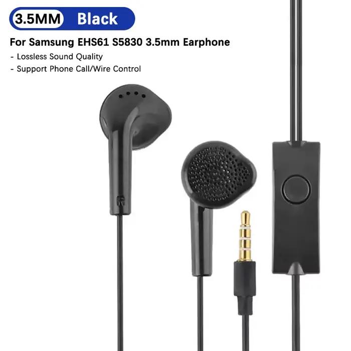 Pour Samsung écouteur EHS61 S5830 3.5mm casque filaire avec micro pour Galaxy A15 A14 A06 A05 A25 A3