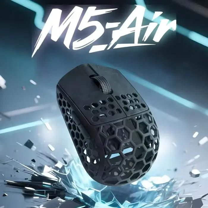 Darmoshark M5 Air souris en Fiber de carbone 31g 3Mode 2.4GHz 8K connexion PAW 3950 30000dpi 750IPS