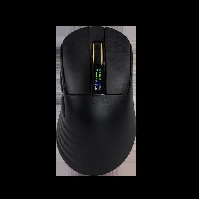 Souris de jeu EPOMAKER Carbonis, souris sans fil tri-mode en fibre de carbone composite légère avec