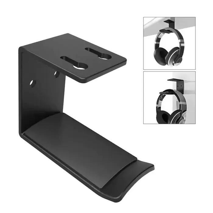 6amLifestyle casque support de support de casque crochet de suspension sous le bureau pour tous les