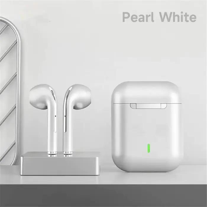 Écouteurs sans fil Bluetooth J18 - Écouteurs intra-auriculaires Bluetooth véritablement sans fil, éc