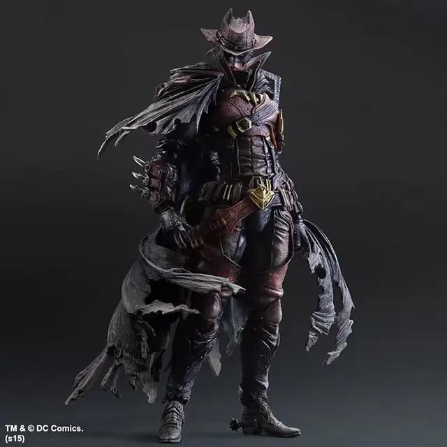 PLAY ARTS-Figurine Batman version rouge, modèle de jouets, sauvage ouest, intemporel, 26cm