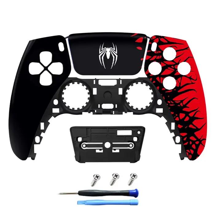 Araignée limitée pour PS5 Contrôleur Shell TouchSub Gamepad Cover Remplacement Plaques Avant Arrière