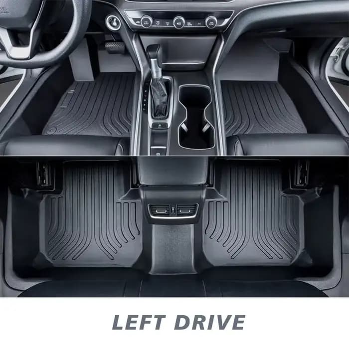 Tapis de sol de voiture imperméable personnalisé, accessoire de sol pour Mercedes Benz classe C W205