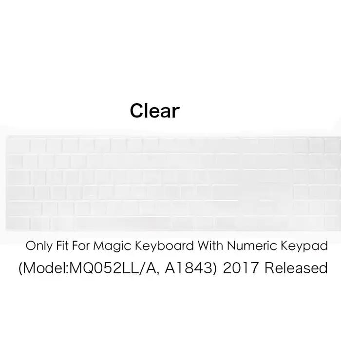 Film de protection pour clavier Apple Magic USB-C 2024 A3119 A2520 A1843, disposition américaine ave