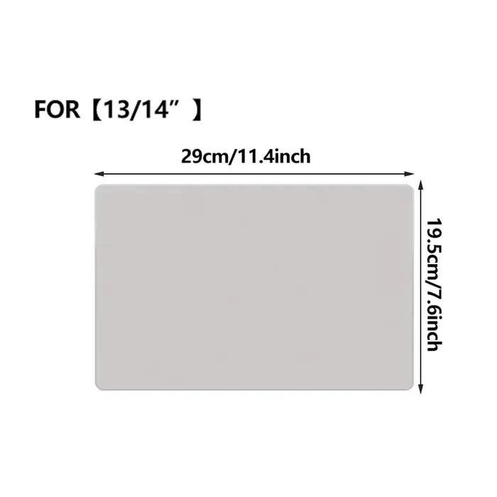 Chiffon de nettoyage anti-poussière en microfibre, housse de clavier pour ordinateur portable, Kit d