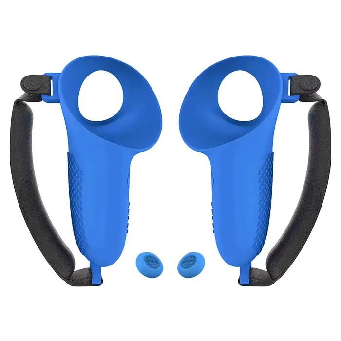 1 paire de coques de protection pour manettes TPU gauche et droite avec sangle antichoc pour accesso