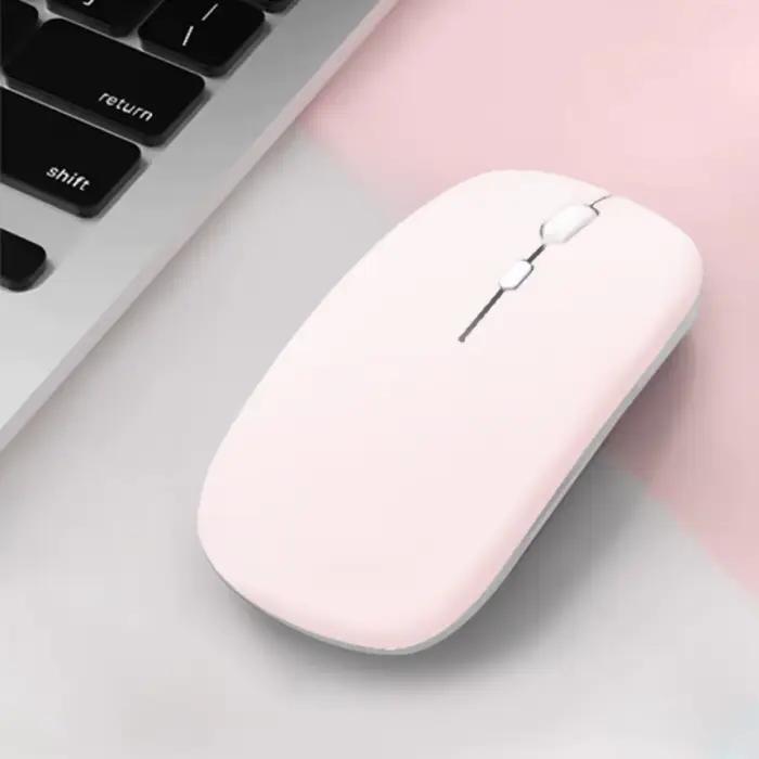 Souris optique silencieuse sans fil pour ordinateur portable, compatible Bluetooth, pour iPad, Mini