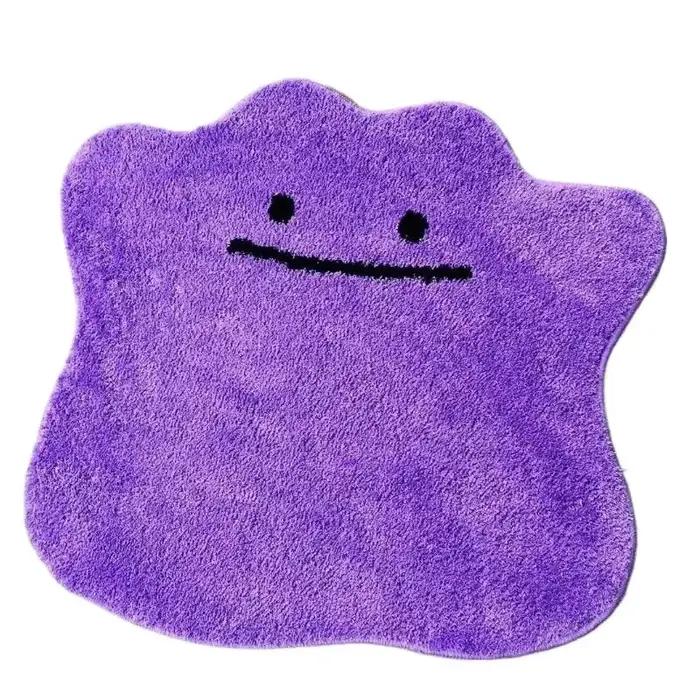 Tapis Ditto de dessin animé, tapis de sol Nime, cheveux doux, créatif, chambre d'enfant, coussinet d