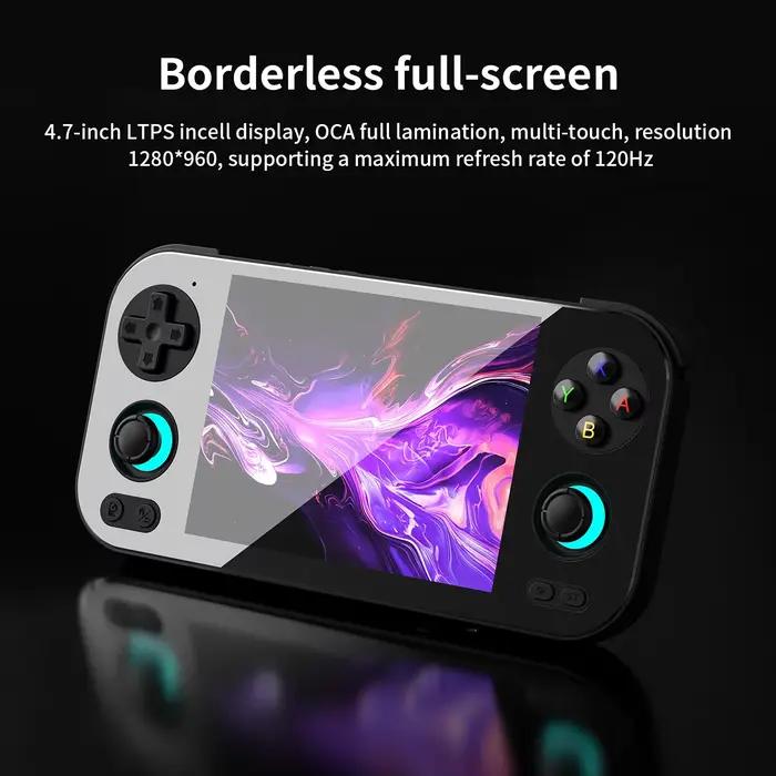Anbernic RG 476H RG476H Console de jeu portable rétro système Android 13 4.7 pouces LTPS écran tacti