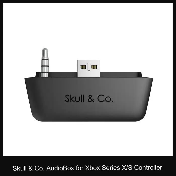 Skull & Co. AudioBox transmetteur Audio Compatible Bluetooth 5.0 adaptateur APTX LL pour contrôleur
