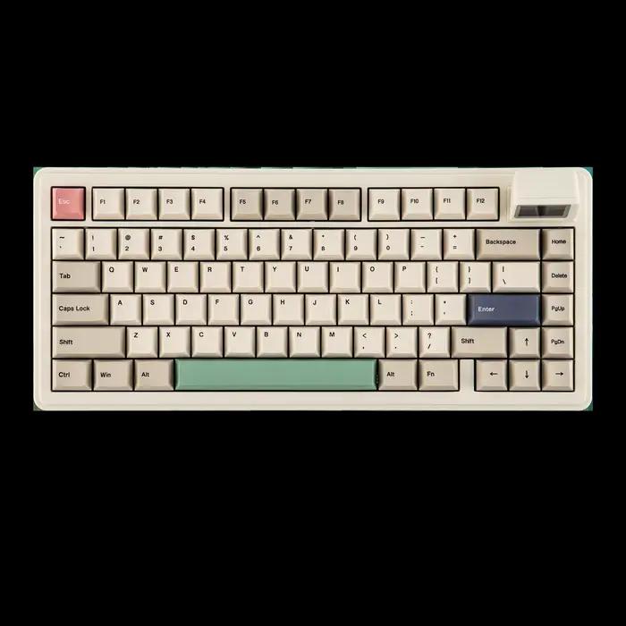 EPOMAKER RT82 QMK/VIA 75% disposition QWERTY américaine joint échangeable à chaud filaire/BT 5.0/2.4
