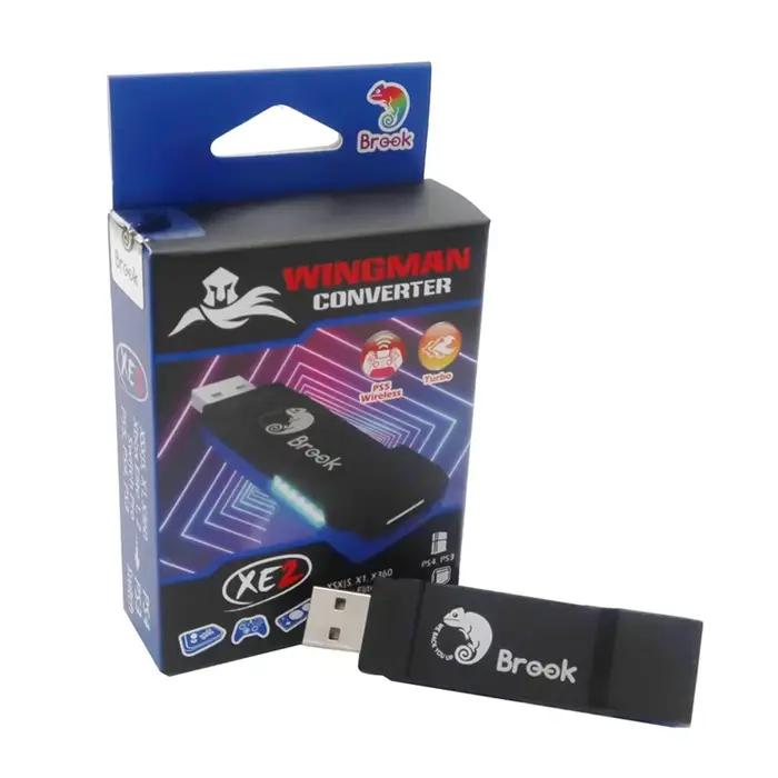 Brook Wingman XE2 adaptateur USB convertisseur pour contrôleurs Xbox série X S/PS5 pour PS4/PS3/Swit