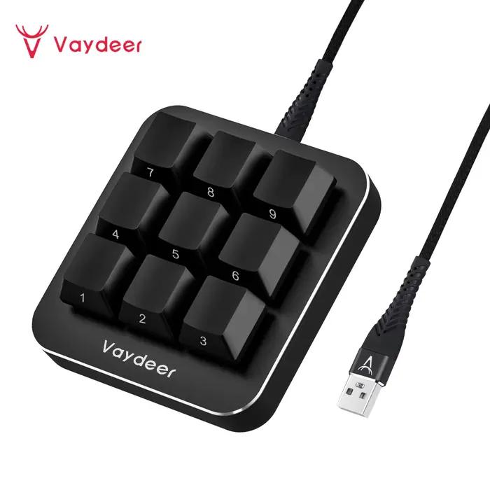 Clavier Macro pour jeu de travail, clavier OSU à une main, raccourci mécanique programmable, recherc