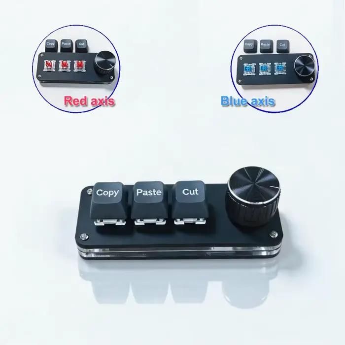 Clavier à touches programmables, définitions prédéfinies, modifiables, compatible avec divers logici