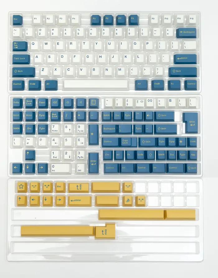 GMK Merlin 173 touches/ensemble profil Cherry Double injection pour MX Switch Mechanicla clavier cer