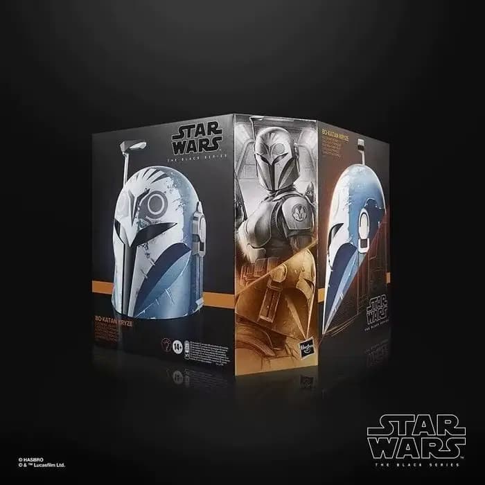 En stock, casque Hasbro Star Wars The Mandalorian Bo-Katan 1:1 grandeur nature, jouet cadeau de coll