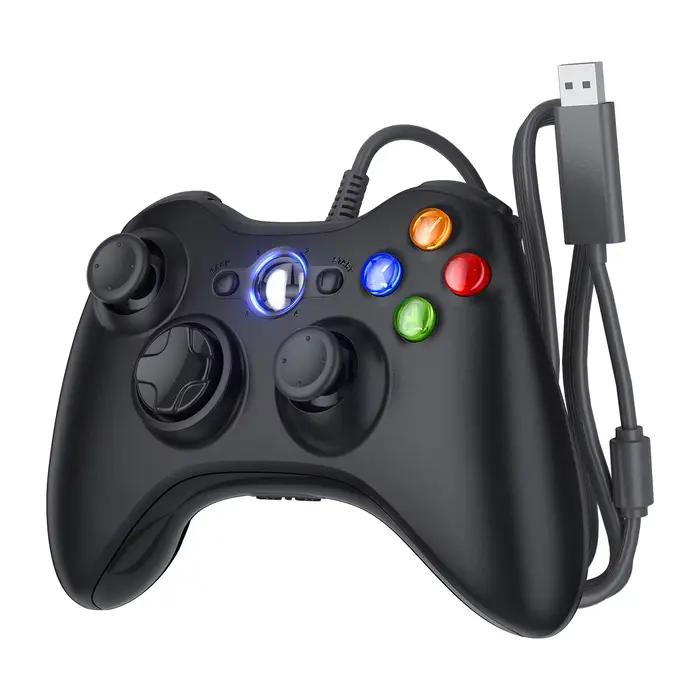 Contrôleur de jeu pour Xbox 360/Slim/Lite PC/IOS/Android, poignée de télécommande sans fil avec Joys