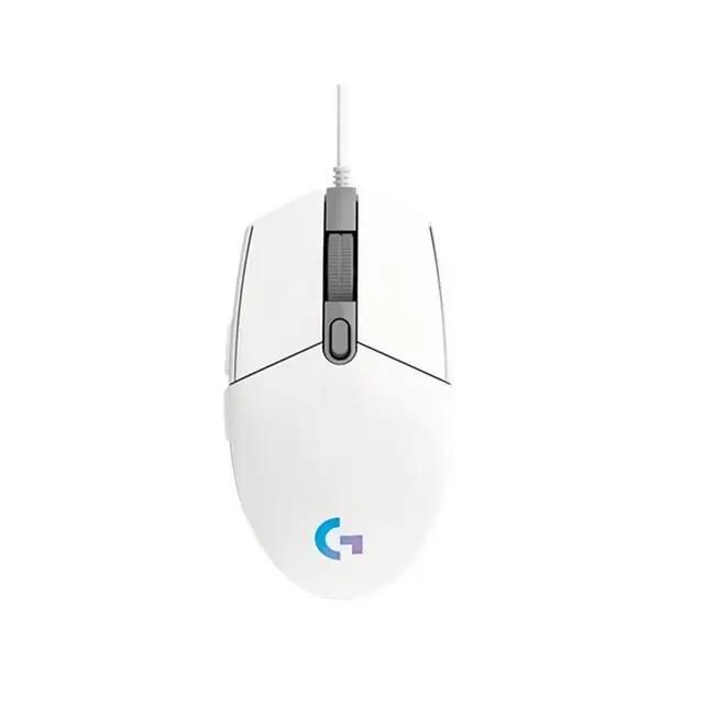 Souris Logitech G102, souris ergonomique originale, optique, 8000 DPI, 16,8 millions de couleurs LED