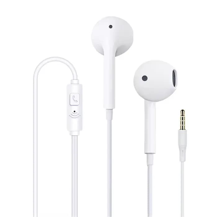 Casque filaire 3.5mm écouteurs intra-auriculaires avec Microphone pour téléphones mobiles haute défi