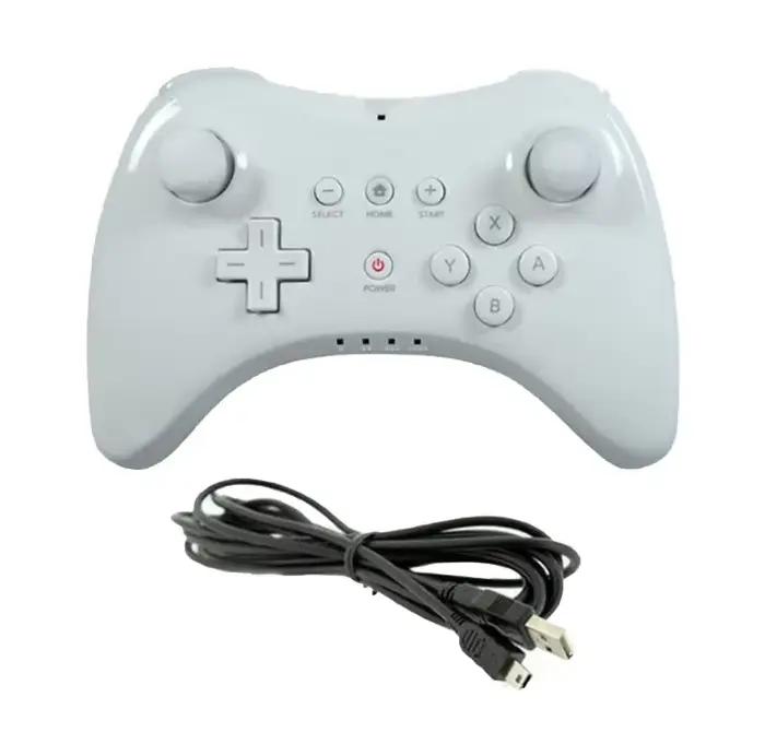 Manette de jeu sans fil Classic Pro pour Nintend wii U Pro, avec câble USB, contrôleur sans fil